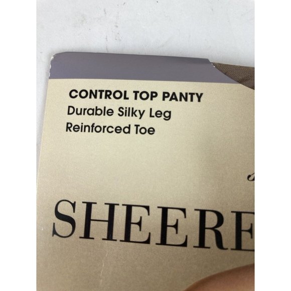 *New East 5th Sheer Caress Sheerest Support Control Top Panyt Queen Short Silky - Picture 3 of 6